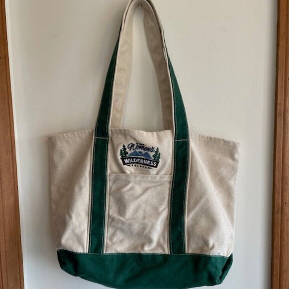NRA Women’s Wilderness Escape Canvas Large Tote Bag Very Rare - Picture 3 of 16